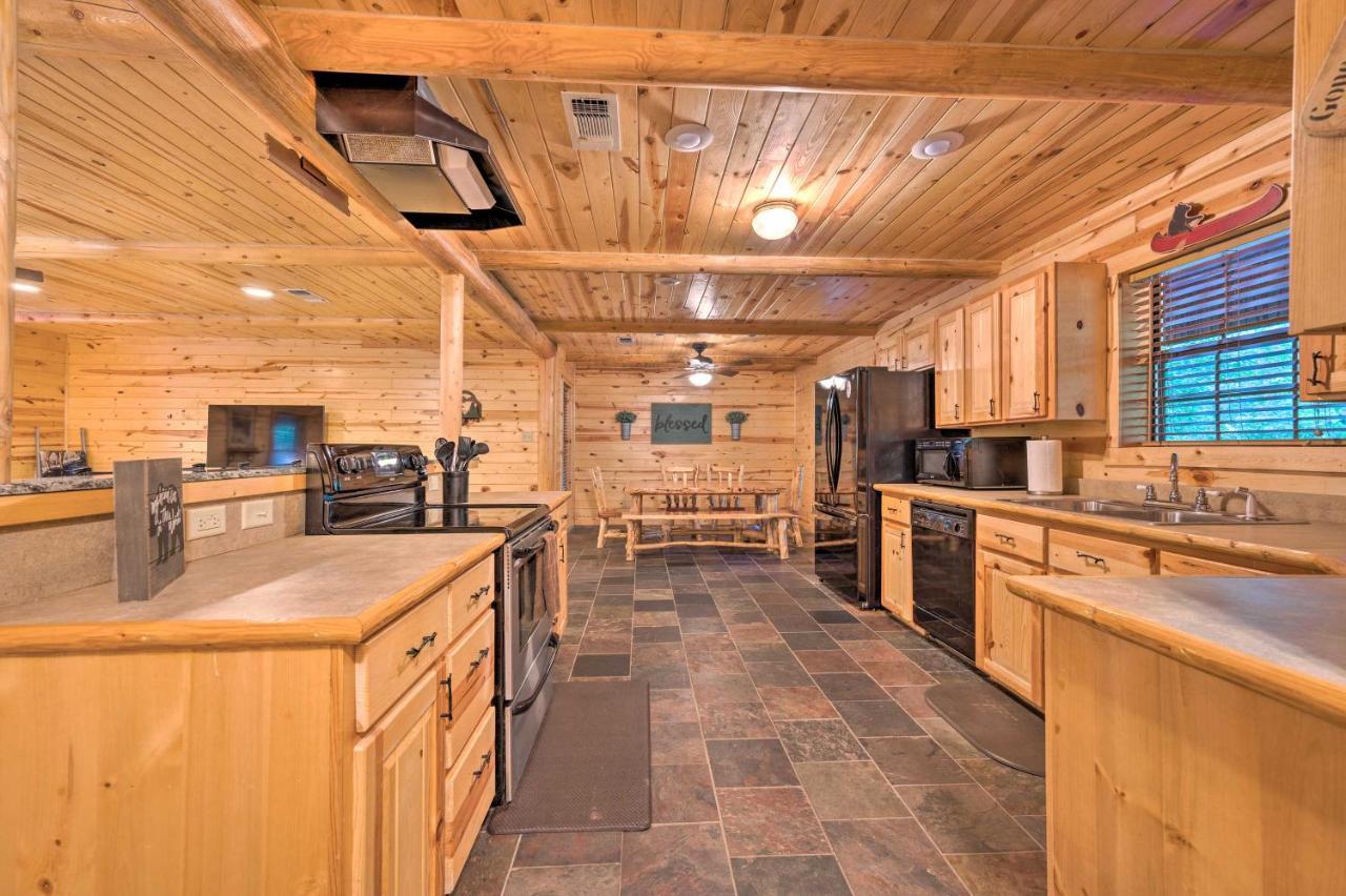 Villa Broken Bow Retreat On 2 Acres With Hot Tub And Deck! Esterno foto